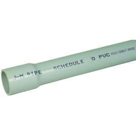 JM Eagle 67462 Rigid Conduit, 1 in, 10 ft L, PVC