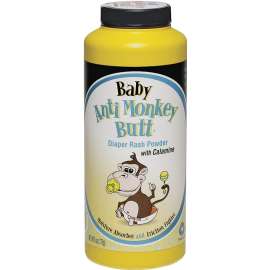 Anti Monkey Butt 815006 Baby Powder, 6 oz Bottle