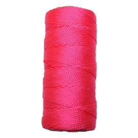 Ben-Mor 60122 Seine, 250 ft L, Nylon, Pink