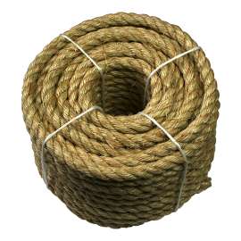 Ben-Mor 60508 Rope, 3/8 in Dia, 50 ft L, Sisal, Natural