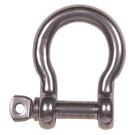 Ben-Mor 73347/73341 Anchor Shackle, 720 lb Working Load, Stainless Steel
