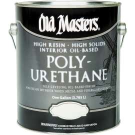 Old Masters 48301 Polyurethane, Satin, Liquid, Clear, 1 gal, Can