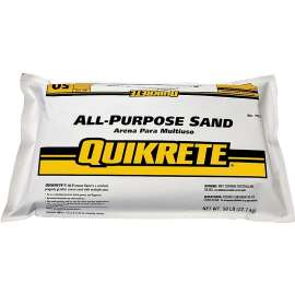 Quikrete 1152-53 All-Purpose Sand, Solid, 50 lb Bag