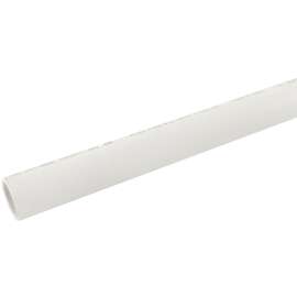 JM Eagle 531103 Pipe, 4 in, 10 ft L, Solvent Weld, SCH 40 Schedule, PVC, White