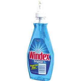 Windex 00123 Glass Cleaner, 12 oz Bottle, Liquid, Floral, Blue