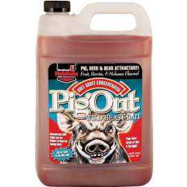 Evolved Habitats Pig Out EVO41303 Wild Beast Bait, Berries, Fruit, Molasses Flavor, 1 gal