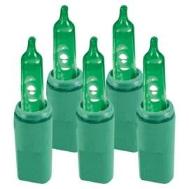 Hometown Holidays 2337-05/U15E326G Light Set, 4.8 (0.04 amps) W, 70-Lamp, LED Lamp, Green Lamp