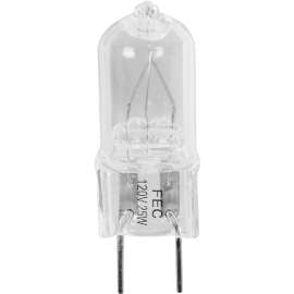 Feit Electric BPQ25/G8/CAN Halogen Bulb, 25 W, G8 Lamp Base, JCD T4 Lamp, 3000 K Color Temp, 2000 hr Average Life