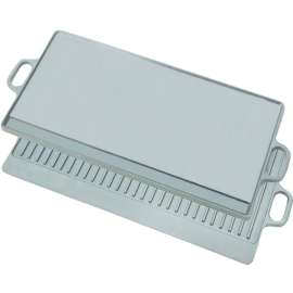 Bayou Classic 7428 Griddle, Iron, Rectangular