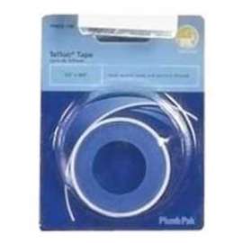 Plumb Pak PPC855-100 Thread Sealant Tape, 300 in L, 1/2 in W, PTFE