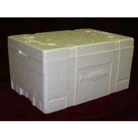 Polymos POMX1509DET Foam Cooler, 20 lb, 17 in L x 11 in W x 19 in H, White Cap/Lid