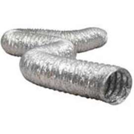 DUNDAS JAFINE ProFlex BTD48 Transition Duct, 8 ft L, Aluminum