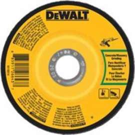 DeWALT DWA4514CH High Performance, Type 27 Grinding Wheel, 5/8-11 in Arbor, 24-Grit, Aluminum Oxide, 7 in Dia