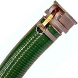 ABBOTT RUBBER 1240-4000-20-CN Water Suction Hose, 4 in ID, 20 ft L, Female x MNPT, PVC
