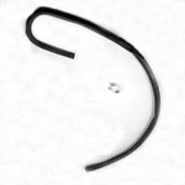 Moen M-Line Series M6697 Discharge Hose, 5 ft L, Rubber, Black