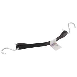 Erickson 06711 Tarp Strap, 13 in L, Rubber, Hook End