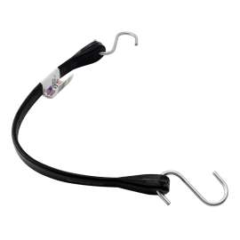 Erickson 06713 Tarp Strap, 24 in L, Rubber, Hook End