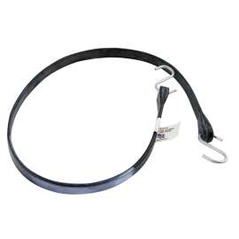 Erickson 06715 Tarp Strap, 44 in L, Rubber, Hook End