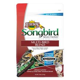 Audubon Park Songbird Selections 11985 Wild Bird Food, Multi-Bird Blend, 5 lb