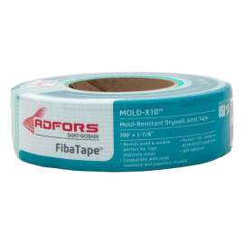 ADFORS Mold-X10 FDW8664-U Drywall Tape Wrap, 300 ft L, 1-7/8 in W, 0.3 mm Thick, Green