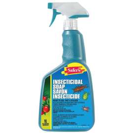 Safer 01-5057CAN Insecticidal Soap, Liquid, Spray Application, 1 L Bottle