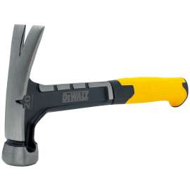 DeWALT DWHT51054 Nailing Hammer, 22 oz Head, Rip Claw, Smooth Head, Steel Head, 14 in OAL