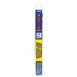 ARTU 01080 Jobber Drill Bit, 5/8 in Dia, 6-1/8 in OAL, Parabolic Flute, 3/8 in Dia Shank, Reduced Shank