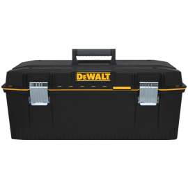 DeWALT DWST28001 Water Seal Tool Box, 100 lb, Resin, Black