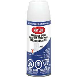 Krylon 3201 Appliance Epoxy Spray, White, 12 oz