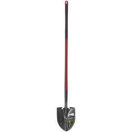 GARANT Pro Series 80448 Shovel, 8-1/2 in W Blade, Steel Blade, Resin Handle, Long Handle, 48 in L Handle