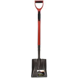 Garant 80450 Shovel, 9-1/2 in W Blade, Steel Blade, Resin Handle, D-Shaped Handle