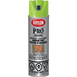 Krylon 458520000 Professional Marking Paint, APWA Green, 15 oz