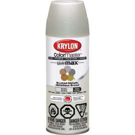 Krylon ColorMaster 451255 Metallic Paint and Primer, 11 oz, Aerosol Can