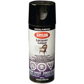 Krylon 47030 Lacquer Spray, 340 g, Aerosol Can, Gloss, > 2, < 11.5 pH, 0.76 Specific Gravity, 51.08 % VOC