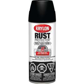 Rust Protector 469021 Rust Preventive Enamel Spray Paint, 340 g, Semi-Gloss, 25 sq-ft Coverage, 40.85% VOC