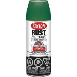 Krylon 469044000 Enamel Spray Paint, Gloss, Field Green, 12 oz, Aerosol Can