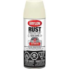 Krylon 469002000 Enamel Spray Paint, Gloss, Ivory, 12 oz, Aerosol Can