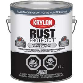 Krylon 69405 Oil-Based Enamel Paint, 3.78 l, Gloss, 125 sq-ft Coverage, 100 deg F Flash, 1.02 Specific Gravity