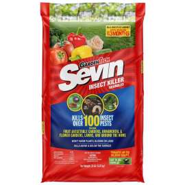 Sevin 100530129 Insect Killer, Solid, Fruit, Lawns, Vegetable Gardens, 10 lb Bag