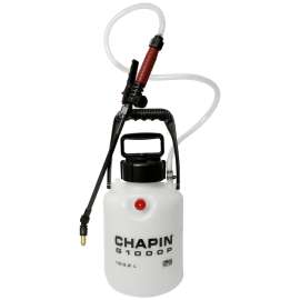 CHAPIN G1000P Handle Sprayer, 1 gal Tank, Poly Tank, 48 in L Hose