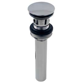 Plumb Pak PPC20429 Pop-Up Drain Plug, Brass, Chrome