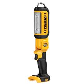 DeWALT DCL050 Hand Held Area Light, LED Lamp, 101 to 500 Lumens, 22 hr Run Time, Black/Yellow