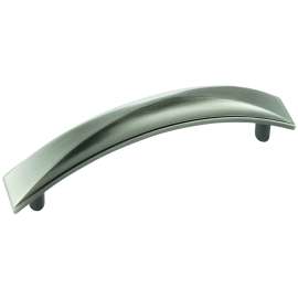 Amerock Extensity Series BP29379AS Cabinet Pull, 4-1/8 in L Handle, 11/16 in H Handle, 1-5/16 in Projection, Zinc