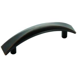 Amerock Extensity Series BP29379ORB Cabinet Pull, 4-1/8 in L Handle, 11/16 in H Handle, 1-5/16 in Projection, Zinc