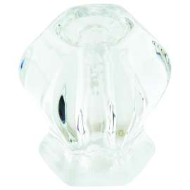 Amerock Allison Series BP29112CS Cabinet Knob, 1-1/4 in Projection, Crystal Glass
