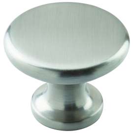 Amerock Allison Value Series BP29115G10 Cabinet Knob, 1-3/16 in Projection, Zinc, Satin Nickel