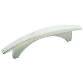 Amerock Essential'z Series BP29415G10 Cabinet Pull, 5-1/8 in L Handle, 7/16 in H Handle, 1-1/4 in Projection, Zinc
