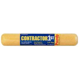 Purdy Contractor 1st 144688184 Paint Roller Cover, 3/4 in Thick Nap, 18 in L, Polyester Cover