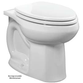 American Standard Crane Galaxy Series 3251C701208 Toilet Bowl, Elongated, 1.6 to 1.28 gpf Flush, Vitreous China, Bone