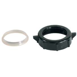 Plumb Pak PPC956B Slip Joint Wing Nut, Plastic, Black